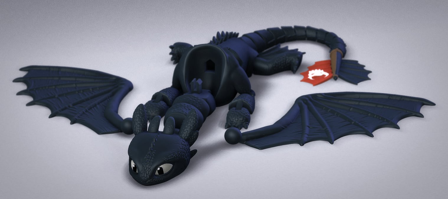 Toothless Dragon Remake