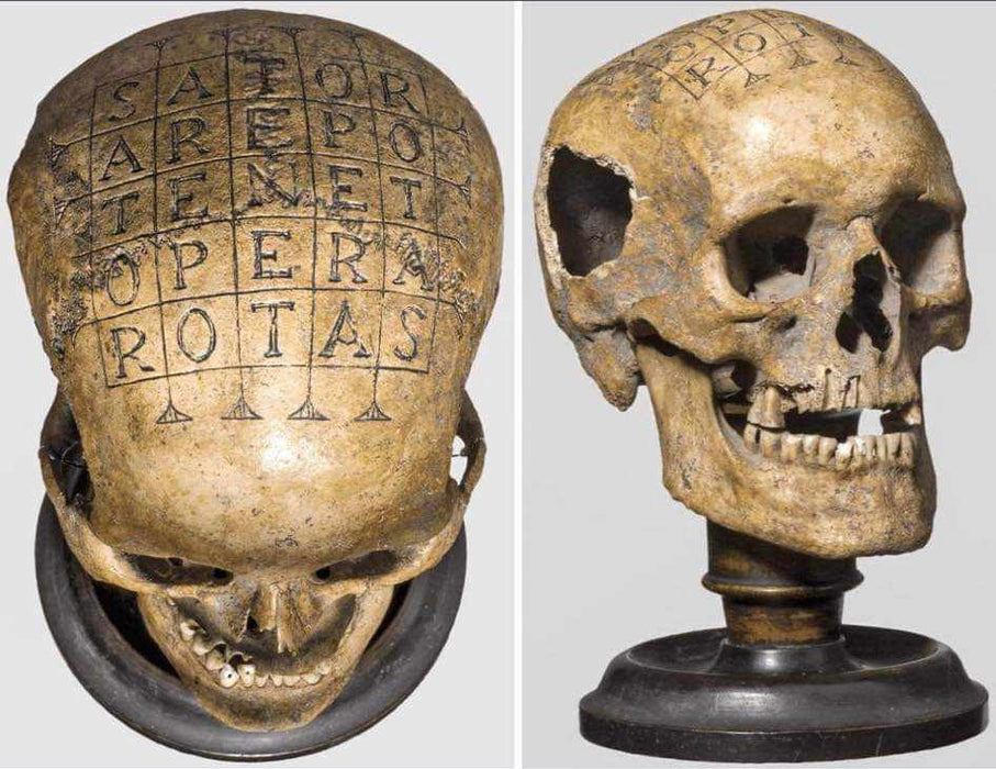 German Oath Skull