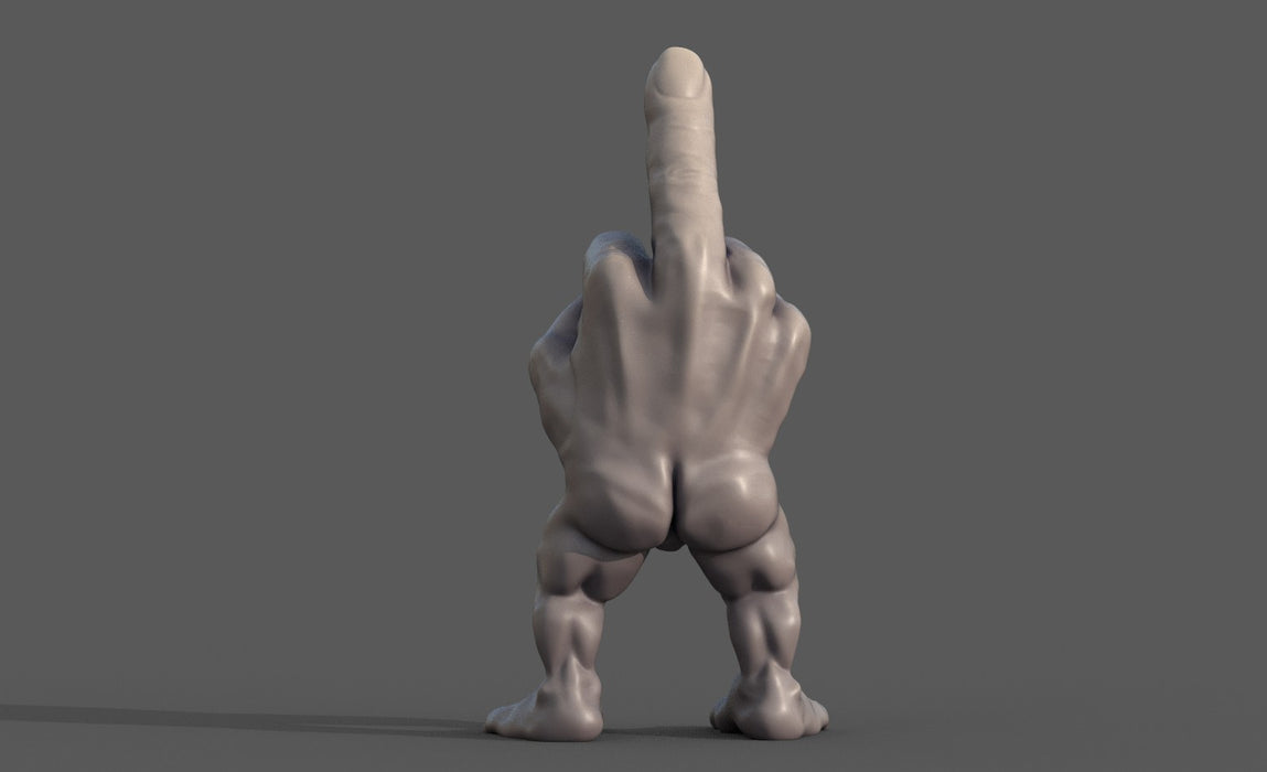 Middle Finger Hand Guy