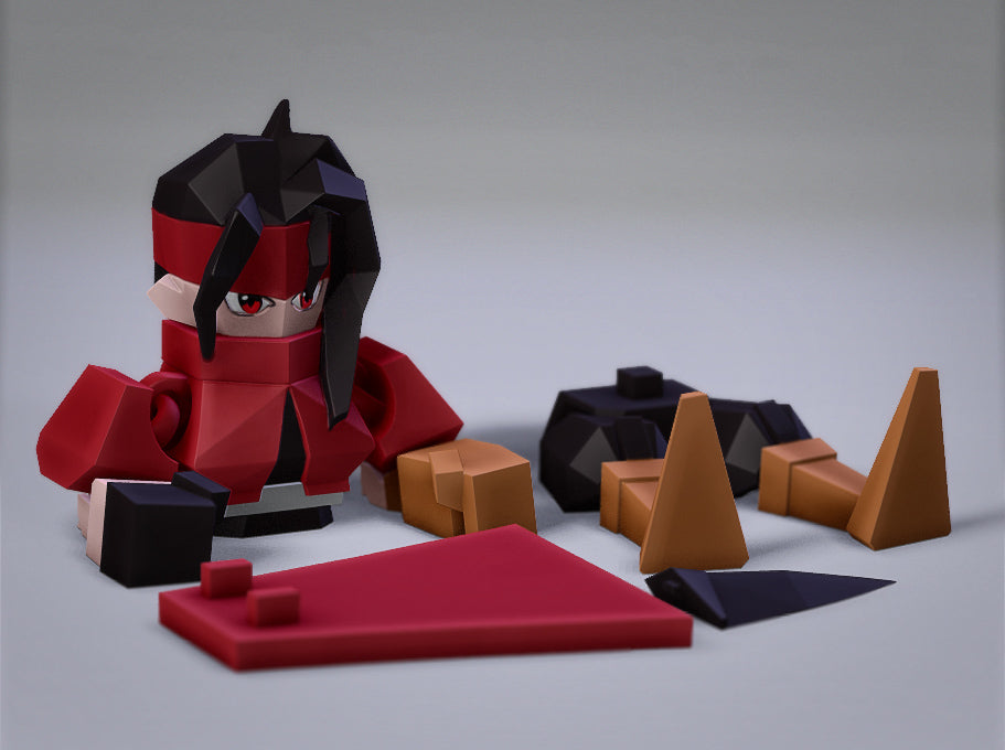 Low Poly Flexi Vincent Valentine