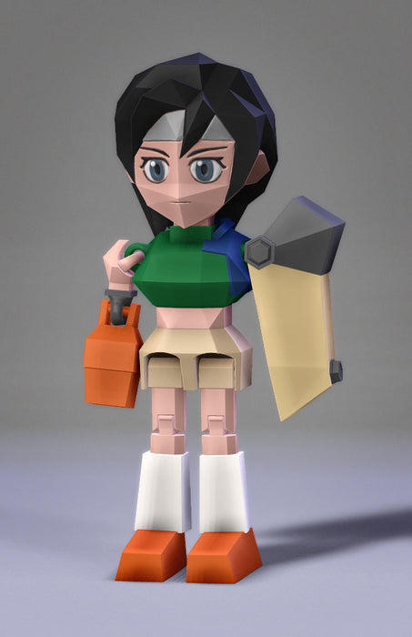 Low Poly Flexi Yuffie