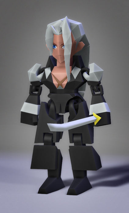 Low Poly Flexi Sephiroth