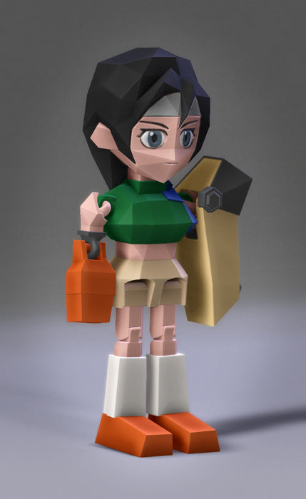 Low Poly Flexi Yuffie