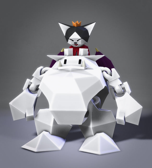 Low Poly Flexi Cait Sith