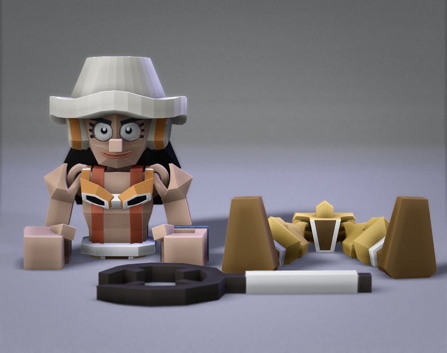 Low Poly Flexi Usopp