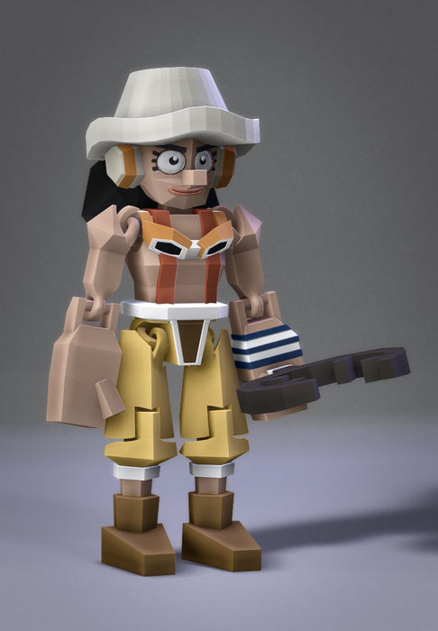 Low Poly Flexi Usopp