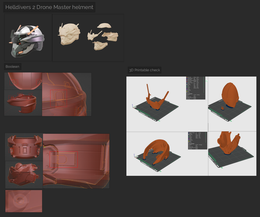 Helldivers 2 Drone Master Helmet