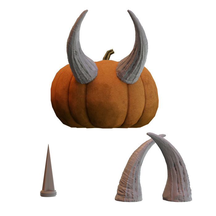 Mr Pumpkin Head Horns 5