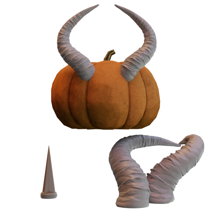 Mr Pumpkin Head Horns 2