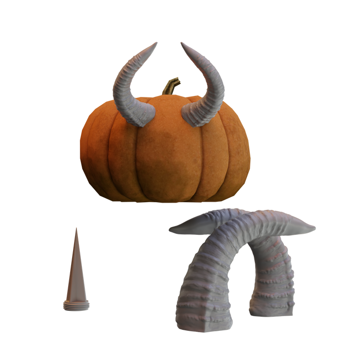 Mr Pumpkin Head Horns 4