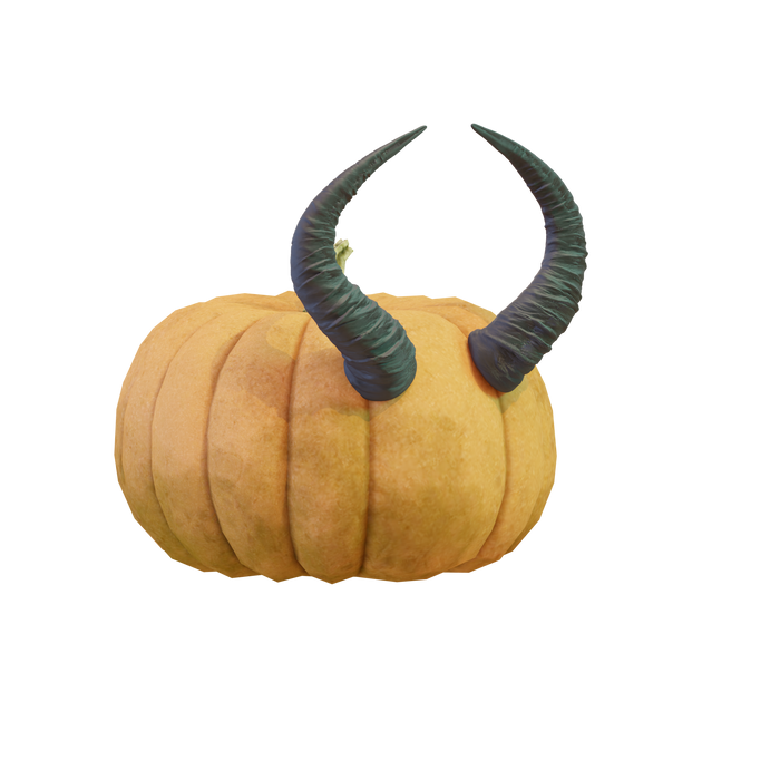 Mr Pumpkin Head Horns 2