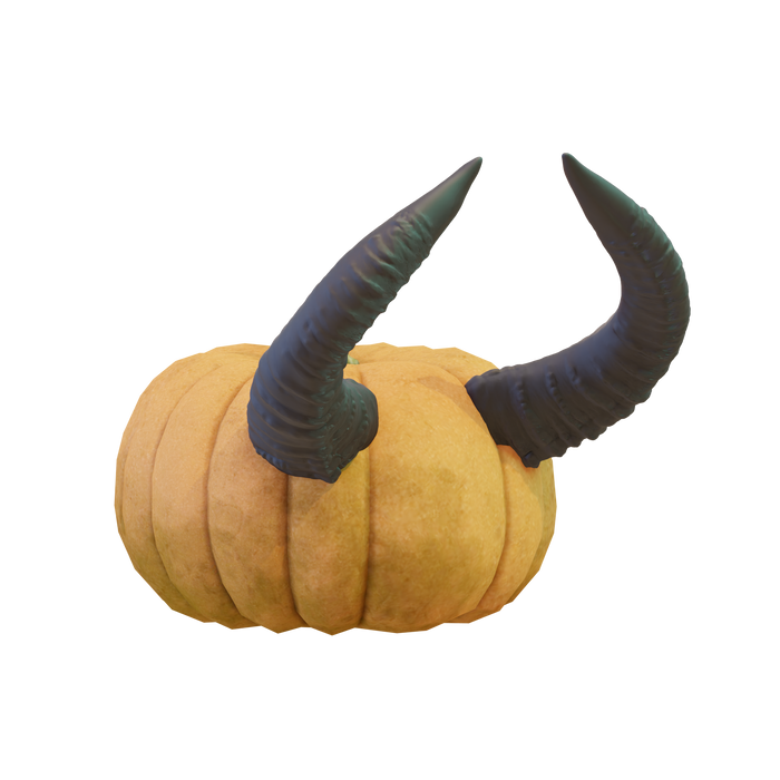 Mr Pumpkin Head Horns 4