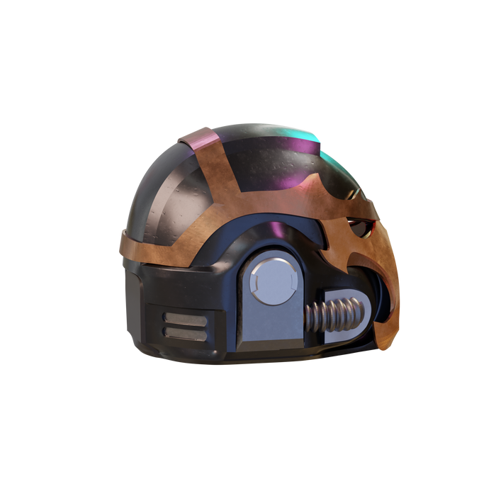 Spac3 Marin3 Chaos Marine Helmet