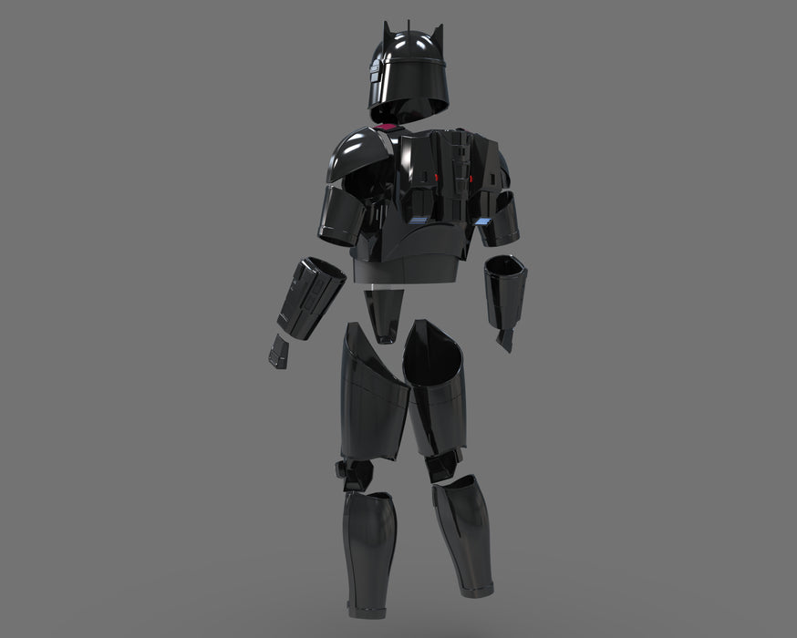 Moff Gideon Dark Trooper Suit