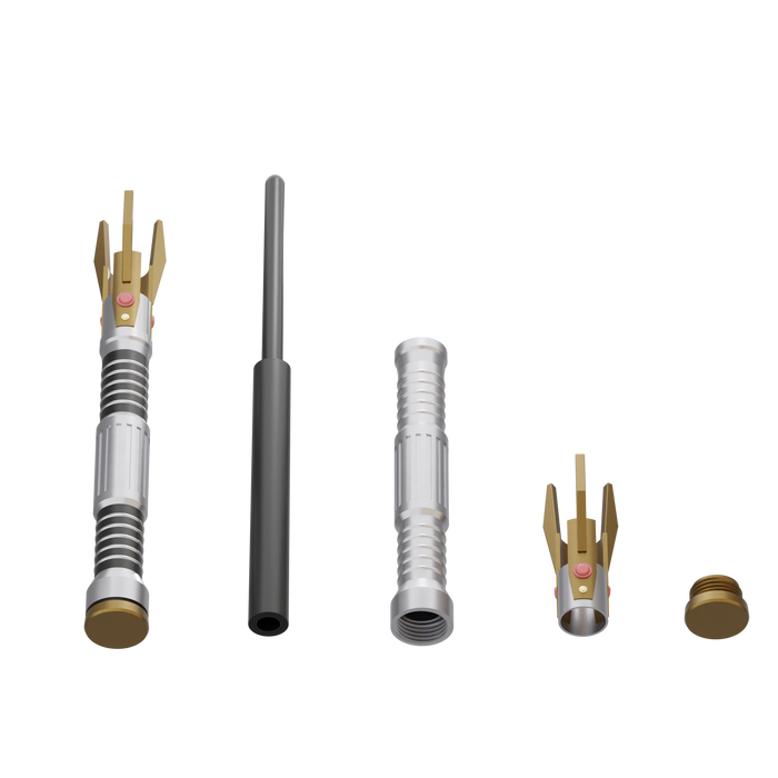 Print in Place Jedi Lightsaber Concept 17