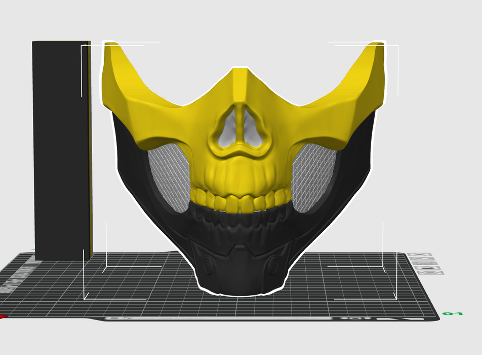 MK1 Tekada Mask Painted