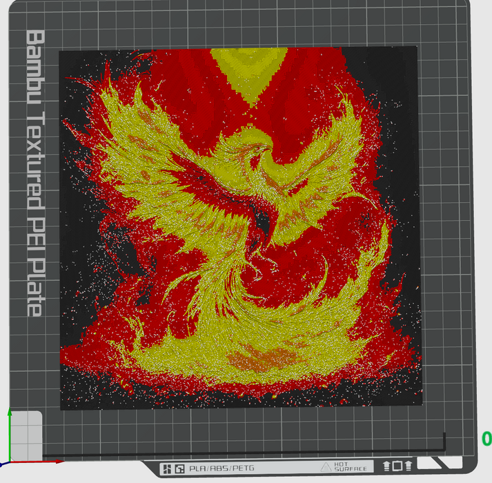 Phoenix Out of the Ashes Hueforge