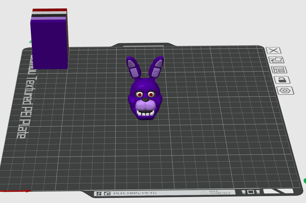 Flexi Bonnie FNAF Painted