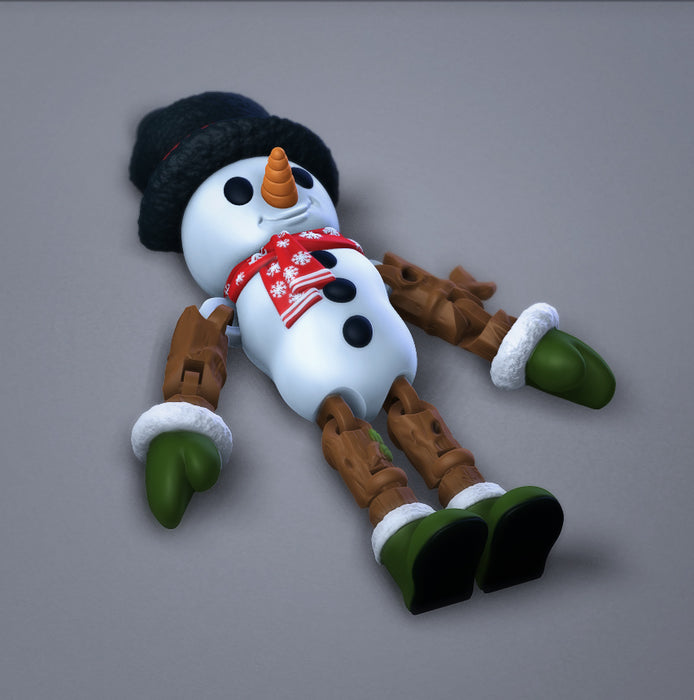 Flexi Snowman Ornament