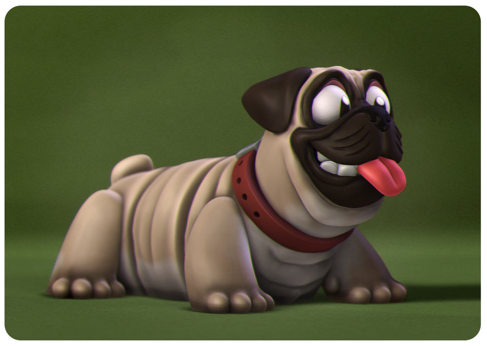 Happy Dogs Pug