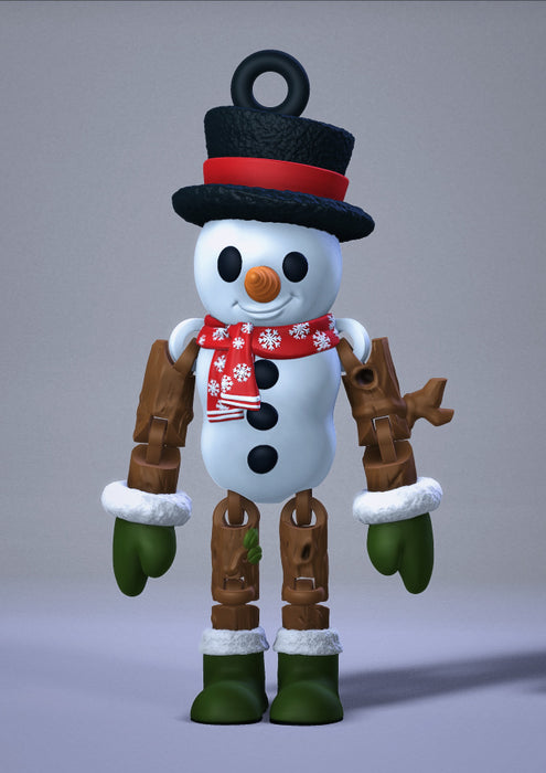 Flexi Snowman Ornament