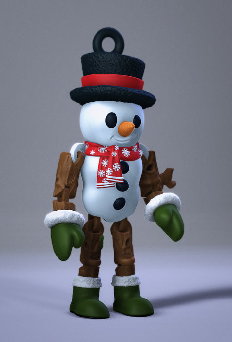 Flexi Snowman Ornament