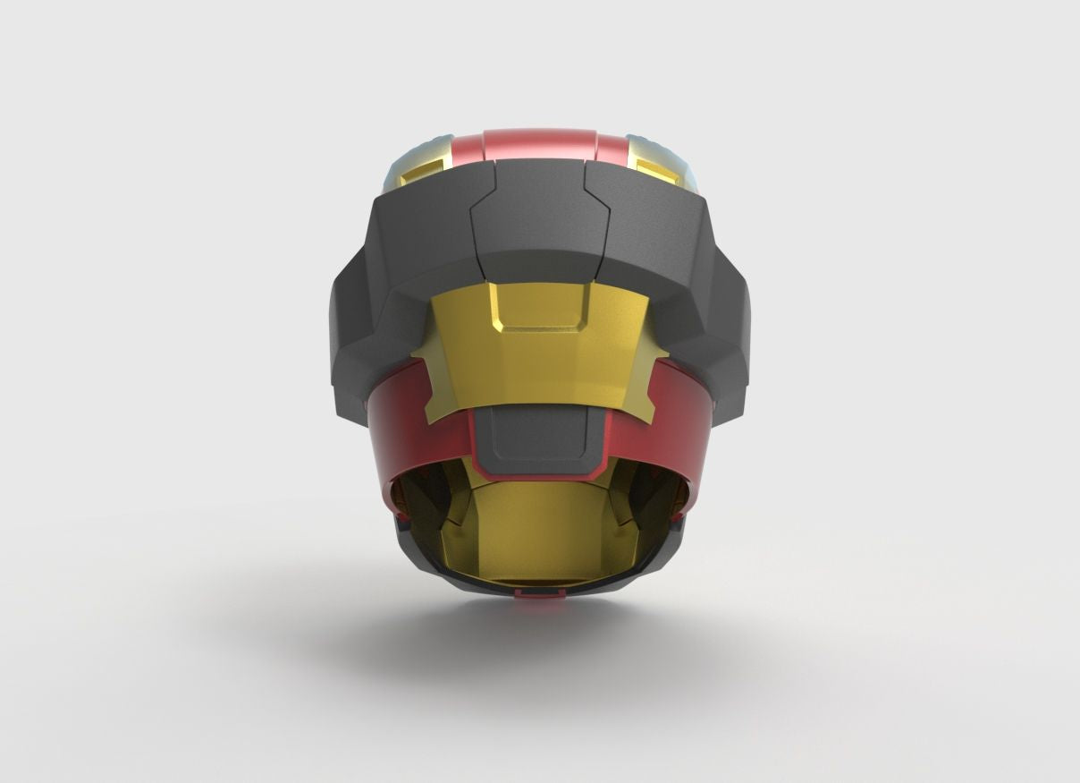 3D Printed Steelers Ironman Helmet raw Kit 