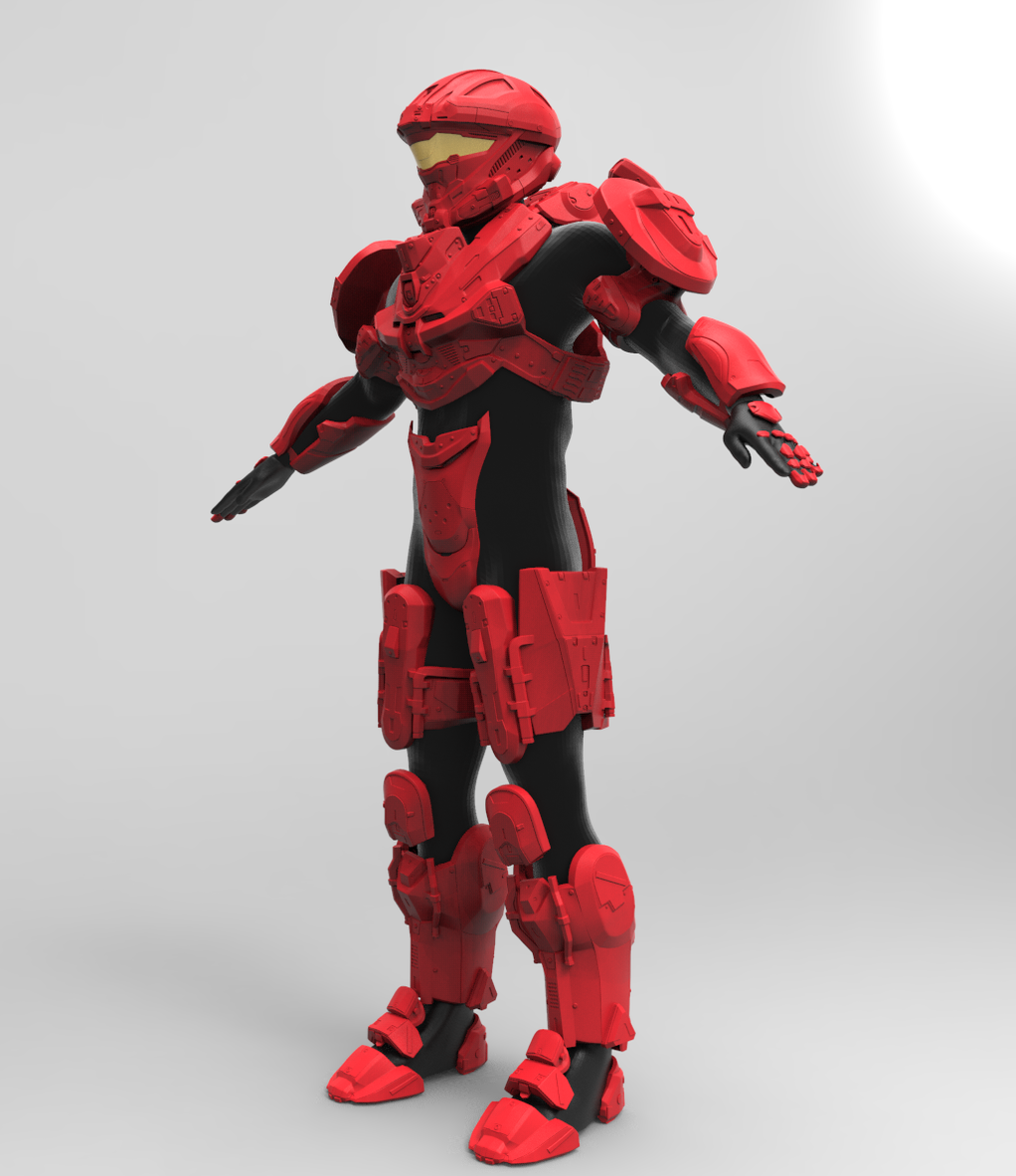 Halo 4 Recon Armor with MA37 Rifle — Nikko Industries