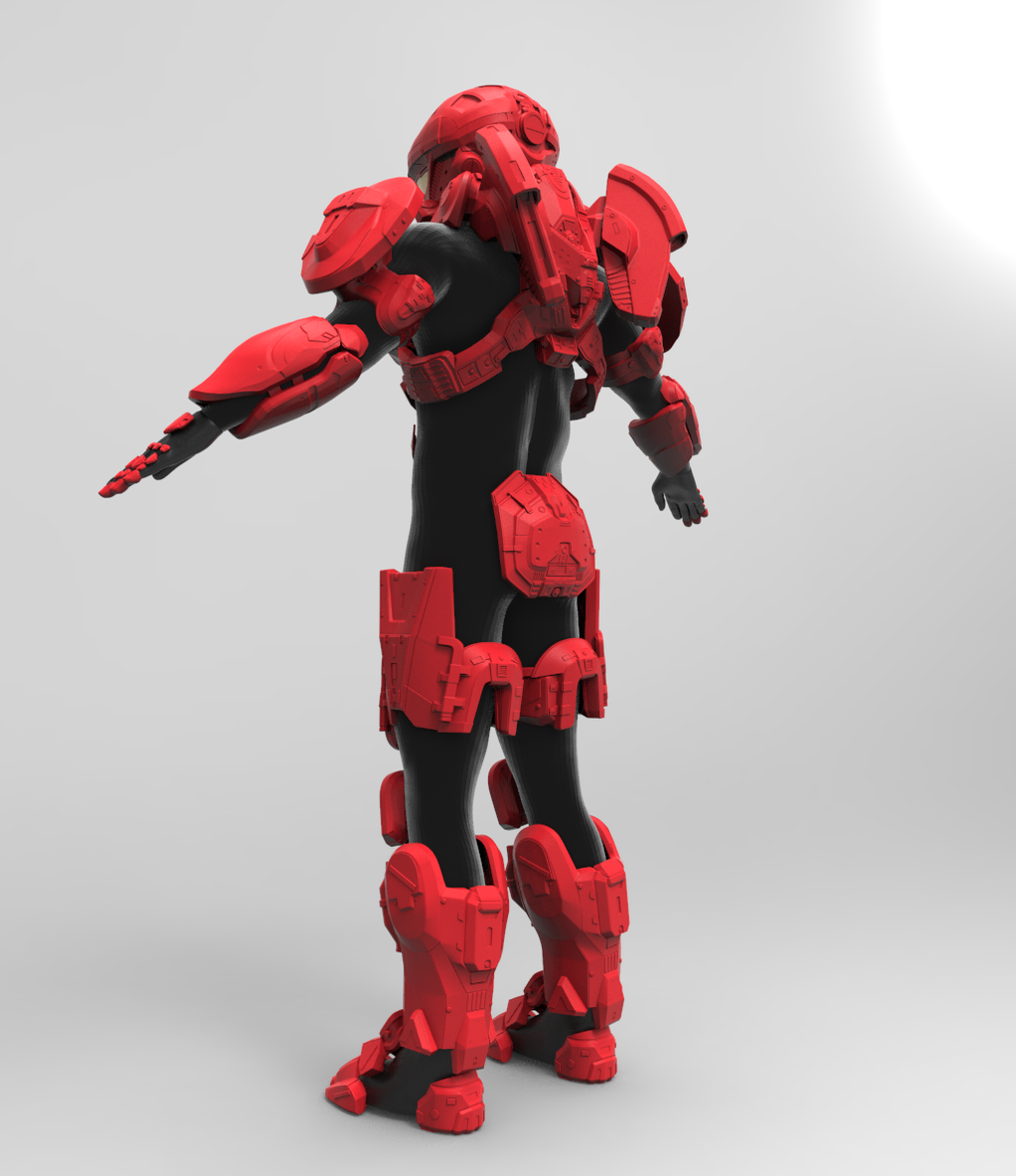 Halo 4 Recon Armor with MA37 Rifle — Nikko Industries