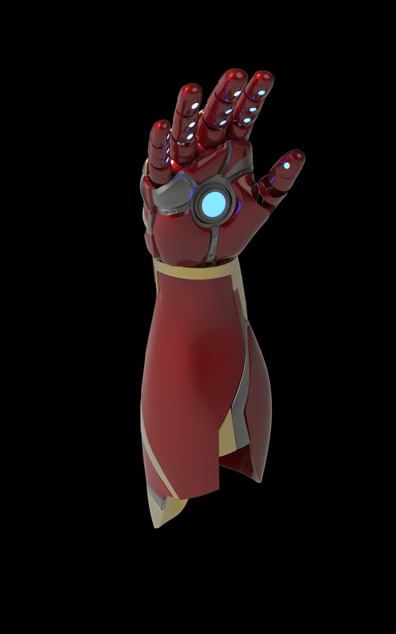 Stark Tech Infinity Gauntlet stl — Nikko Industries