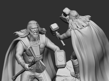 Games - Thor The Video Game 3, GAMES_3619. 3D stl model for CNC