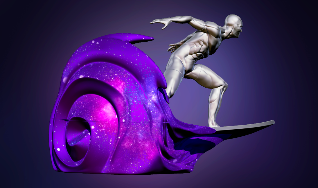 SILVER SURFER (all 3 Version) - STL Files