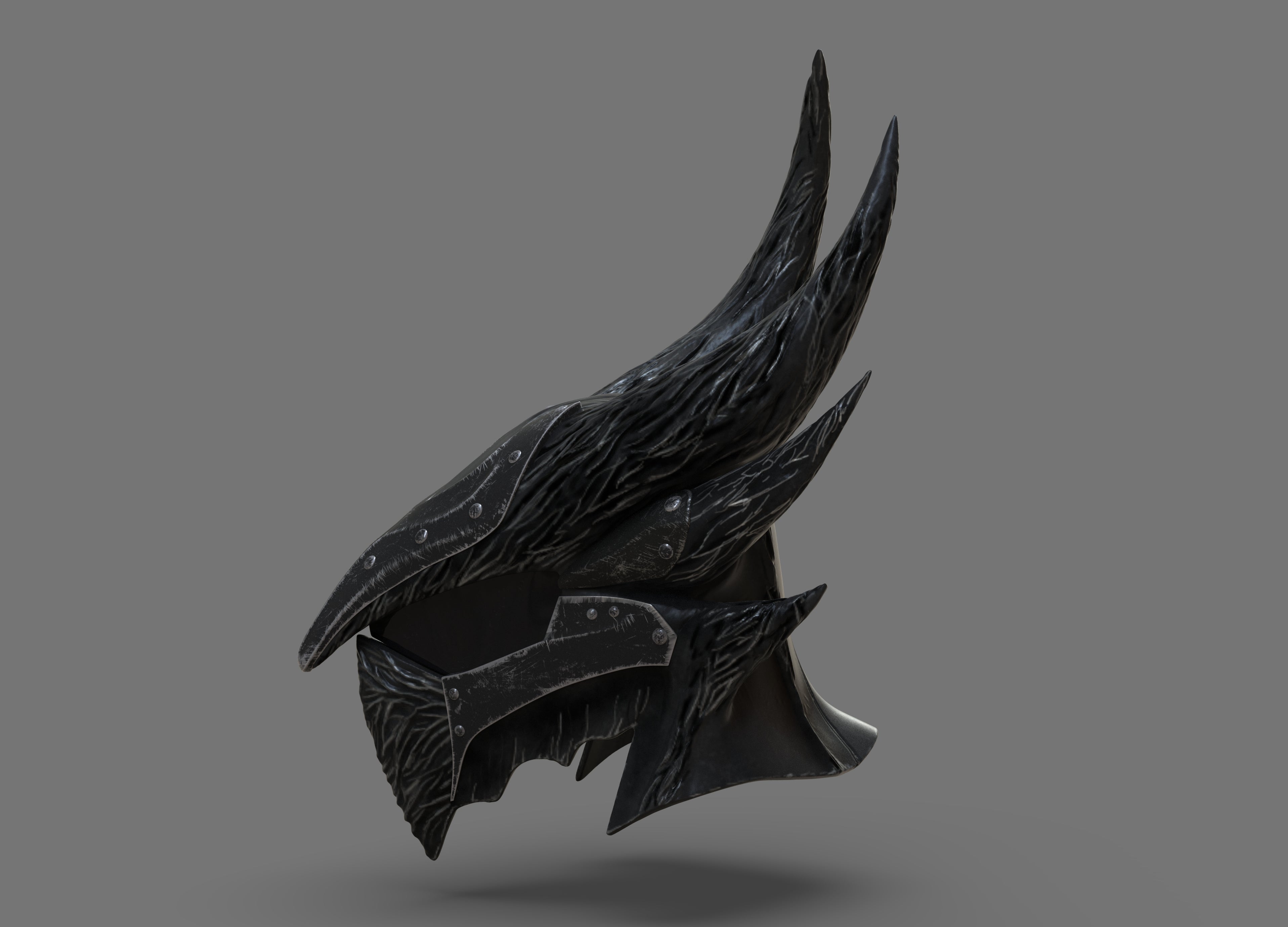 Daedric Helmet STL — Nikko Industries