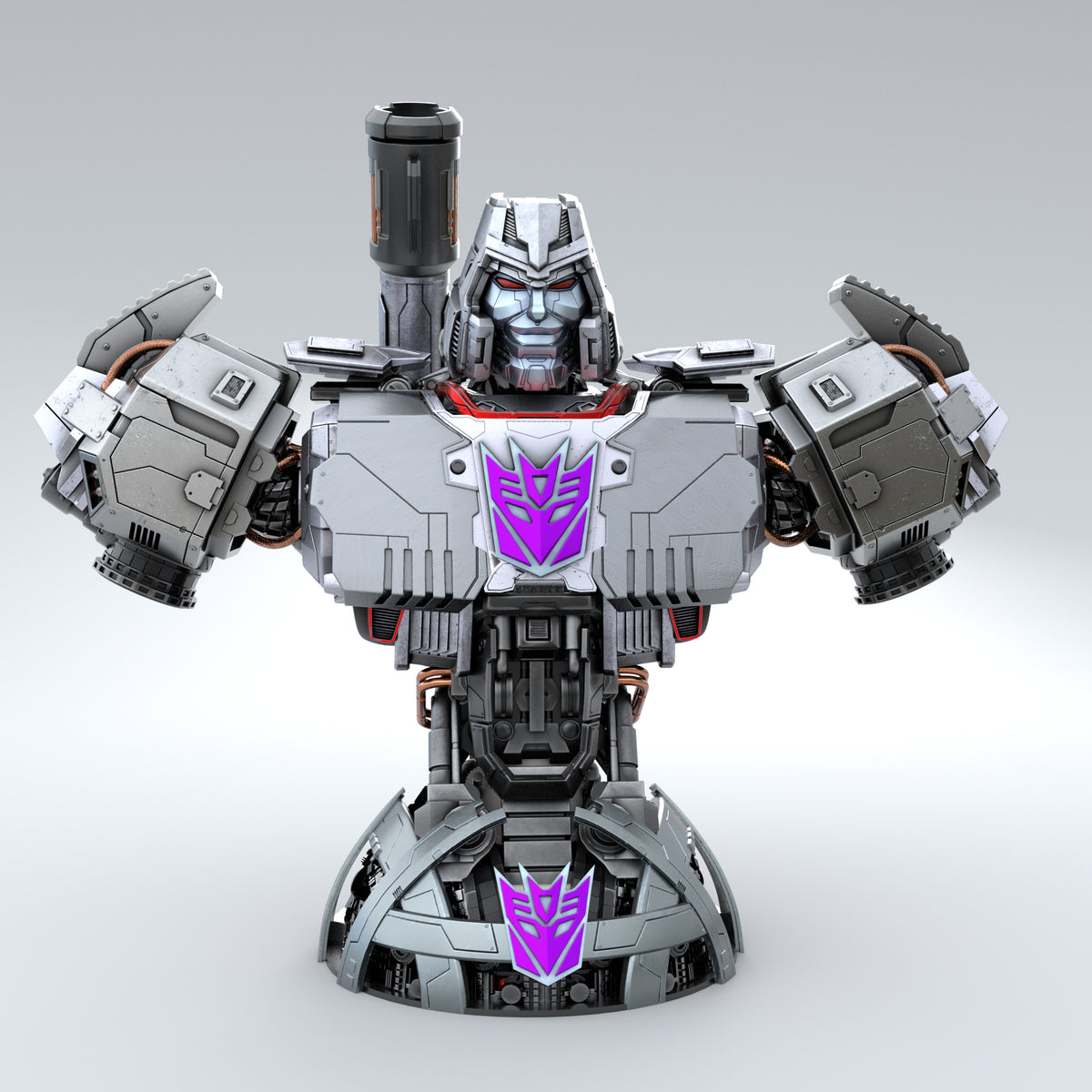 Megatron Bust STL — Nikko Industries