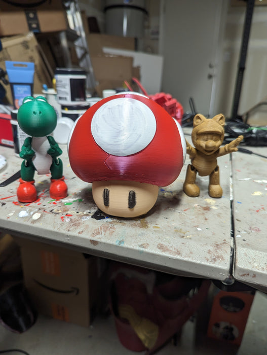 Mario Mushroom Container