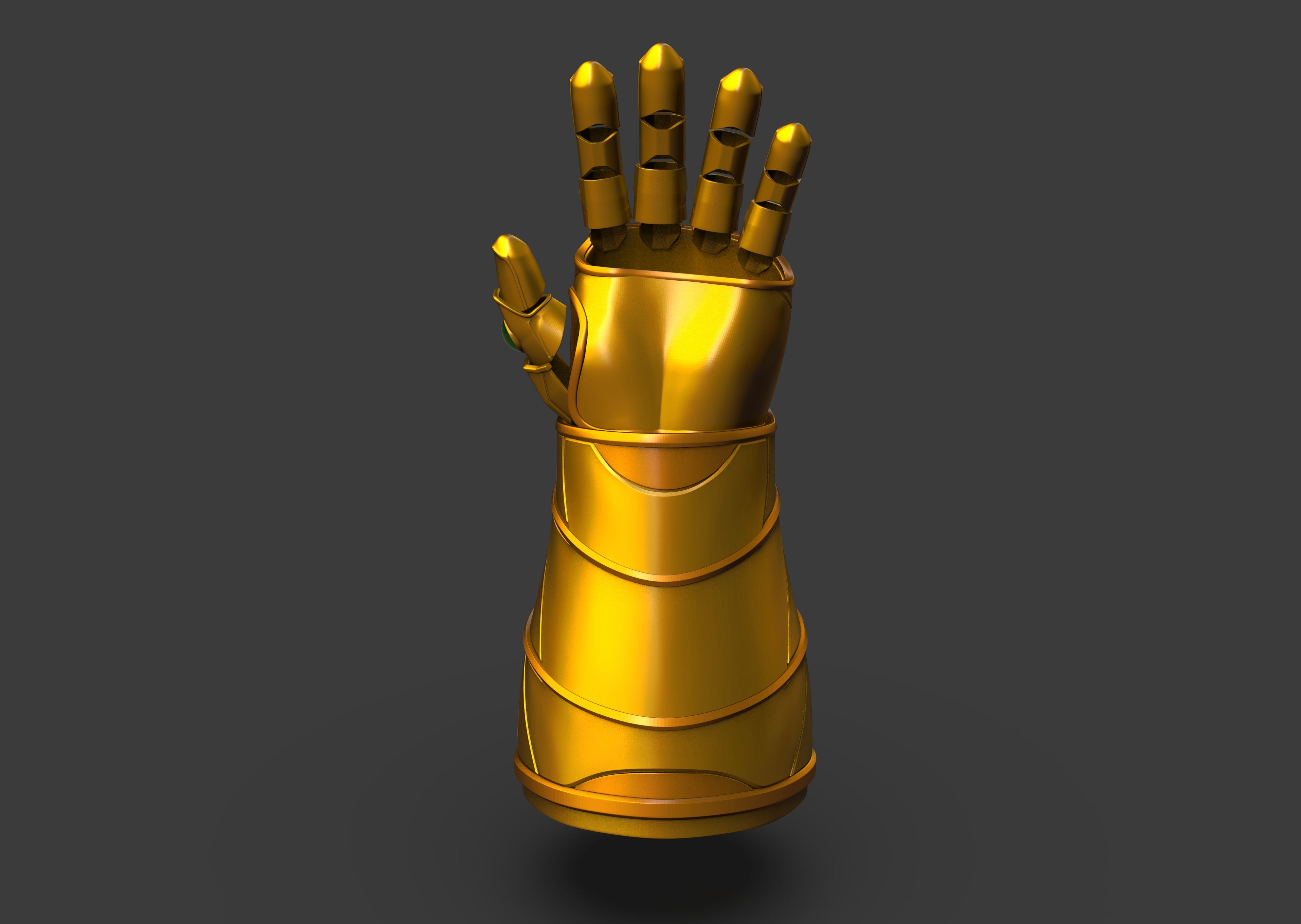 Infinity Gauntlet Comic Style Stl — Nikko Industries