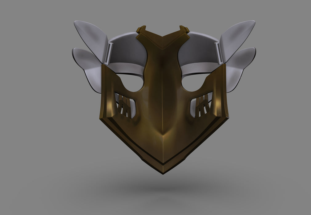 Firelight Mask STL Arcane