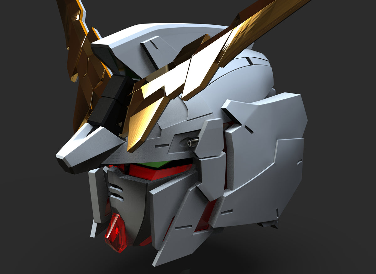 Gundam Unicorn Helmet STL — Nikko Industries