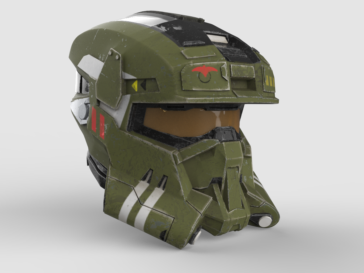 Halo EoD Helmet STL — Nikko Industries