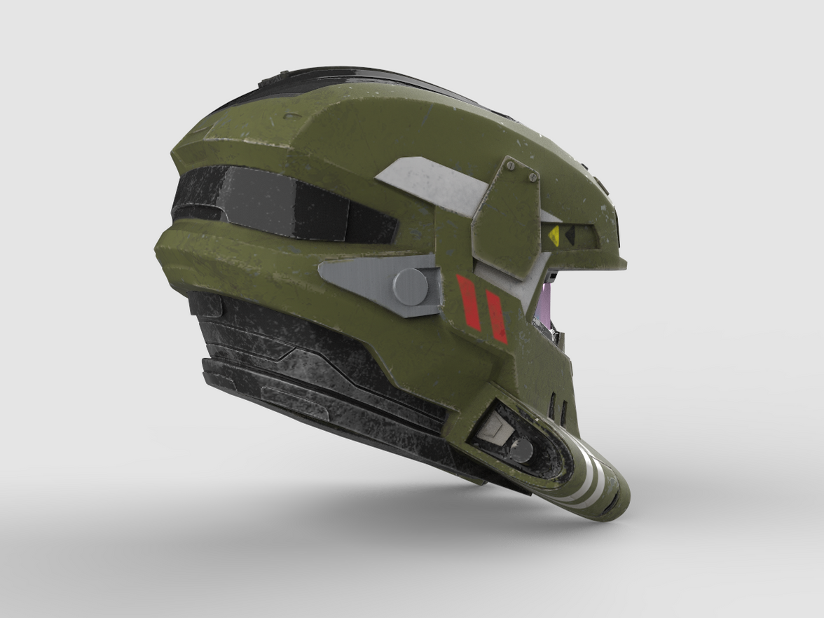 Halo EoD Helmet STL — Nikko Industries