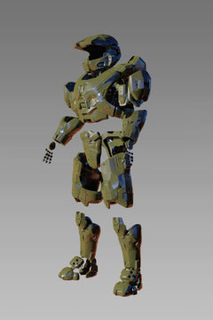 Halo 5 Master Chief full Armor for Cosplay 3D model 3D printable