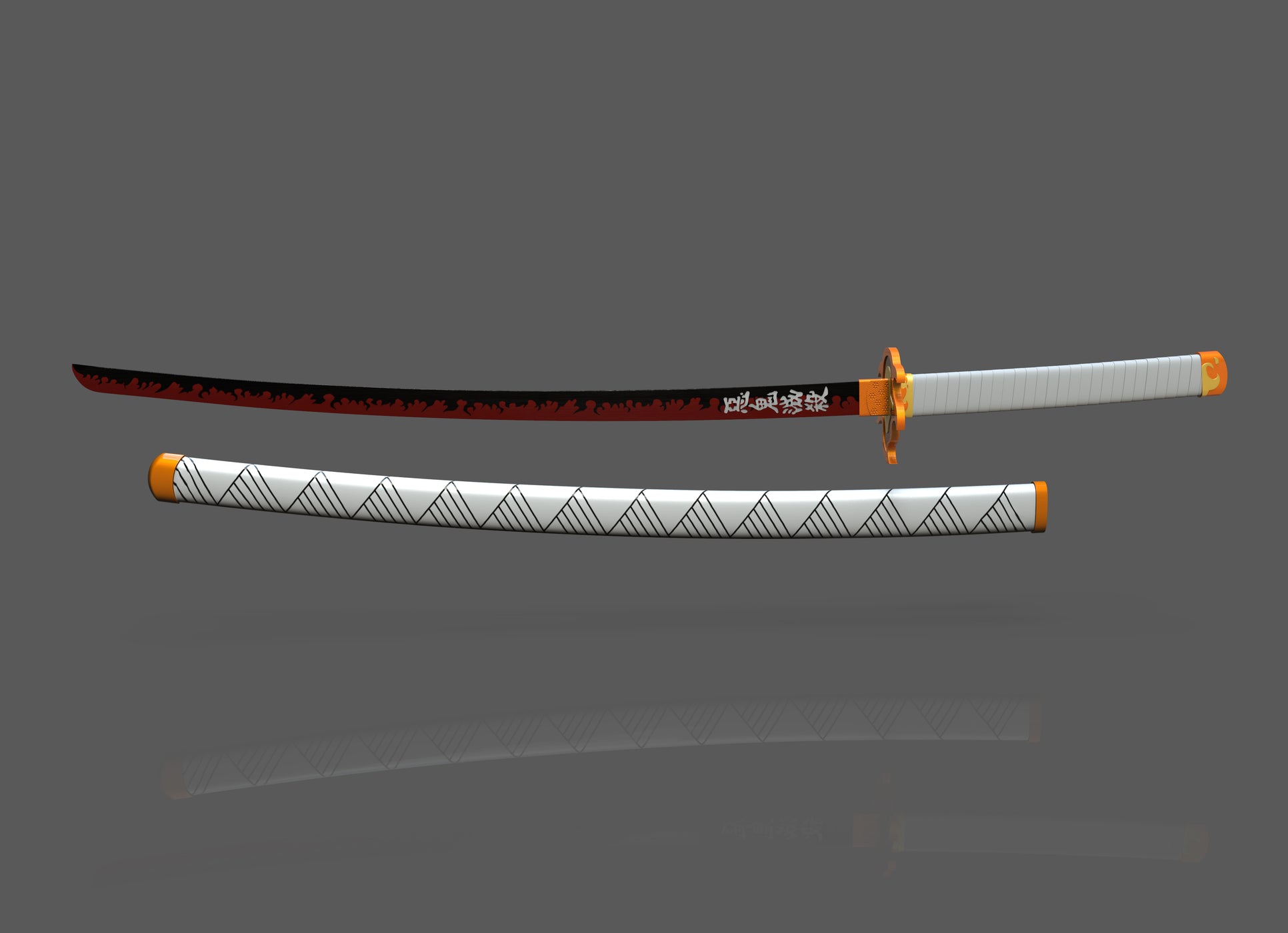 Rengoku Katana STL — Nikko Industries