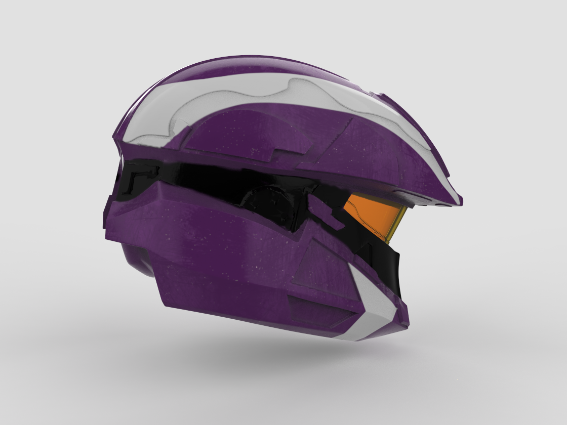 Halo 4 Scout Helmet STL — Nikko Industries