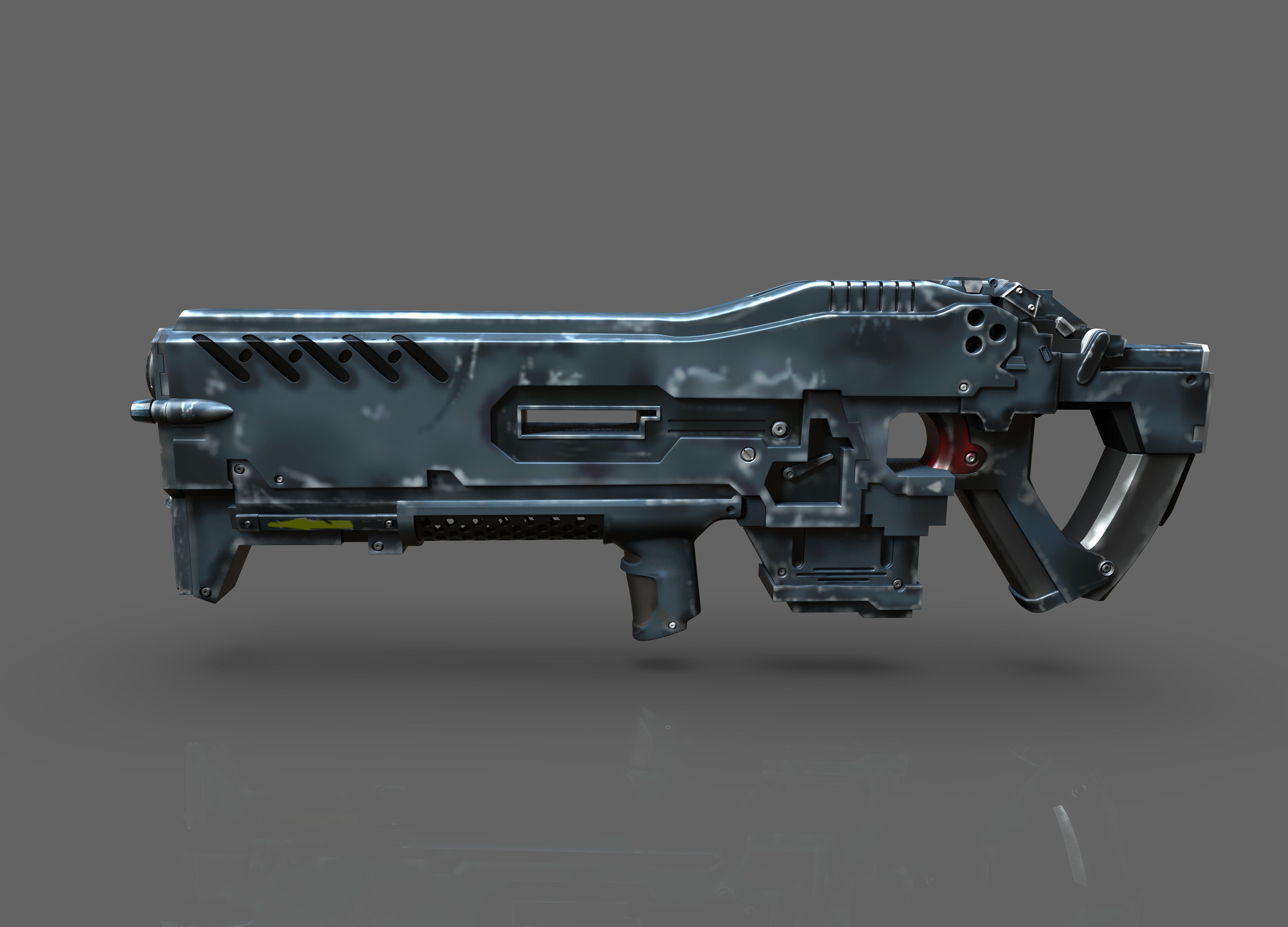 Terran Marine C-14 Gauss Rifle STL — Nikko Industries