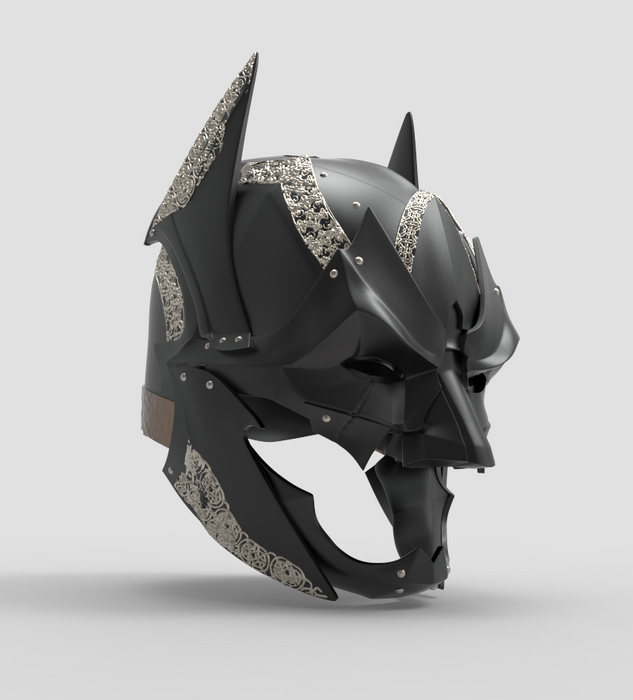 Medieval Batman Helmet STL - Nikko Industries