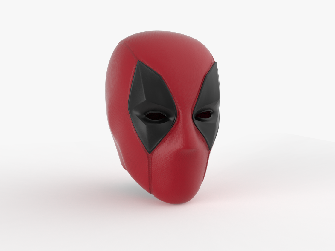 Deadpool Mask STL — Nikko Industries